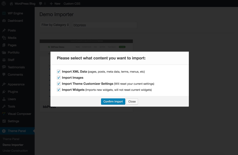 Import Total bbPress Content