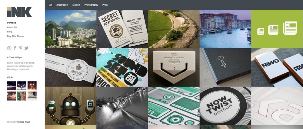 WebHostingExhibit ink 25+ Minimal WordPress Themes 2023  
