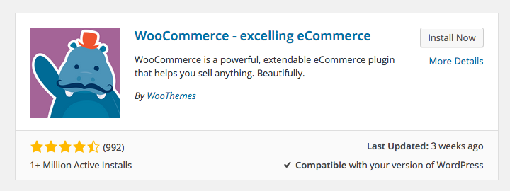 install woocommerce plugin