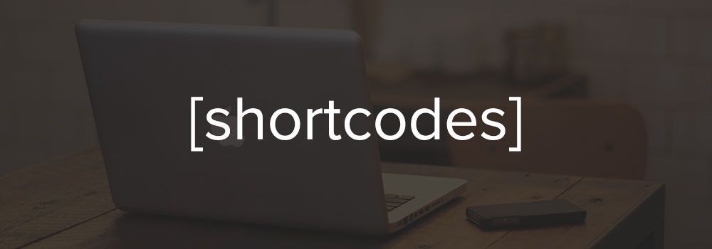 JetPack Post By Email: Shortcodes