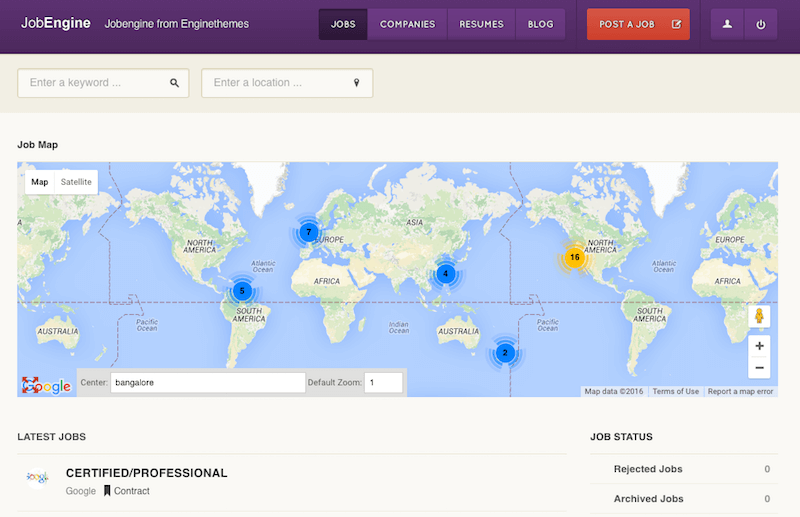 the best job board wordpress plugins and themes wpexplorer job search templates