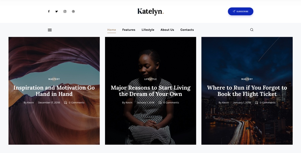 Katelyn - Best Gutenberg WordPress Themes