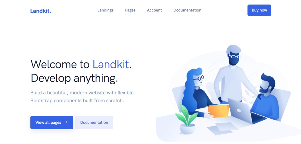 Landkit Multipurpose Theme