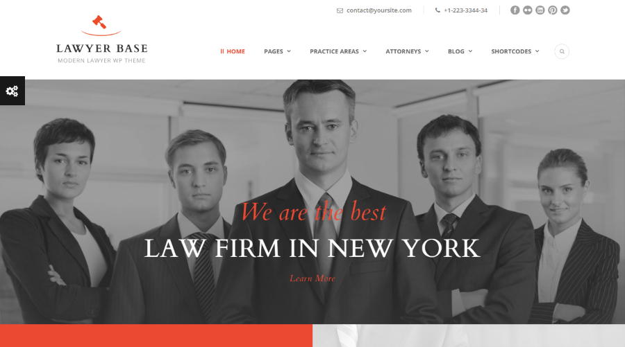 Lawyer Base WordPress Theme