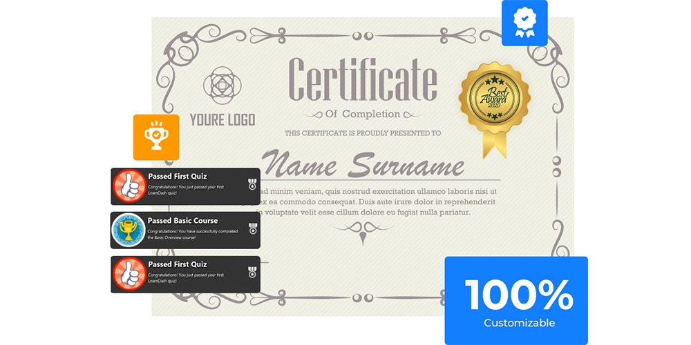 LearnDash Certificates