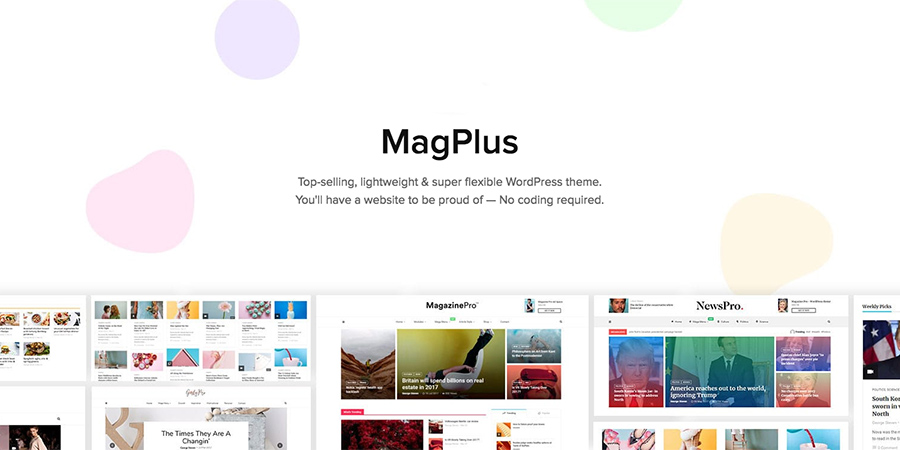 MagPlus Blog & Magazine WordPress Theme