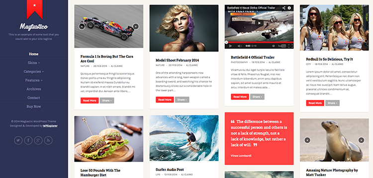 30 must have pinterest like wordpress themes wpexplorer wordpress grid themes