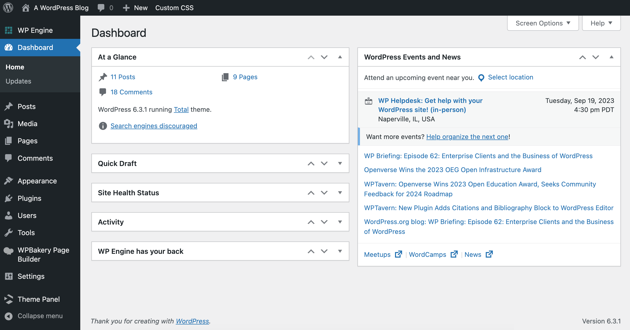 A Guide To The WordPress Dashboard A Quick Overview GDXGQ A Guide To The WordPress Dashboard A Quick Overview GDXGQ