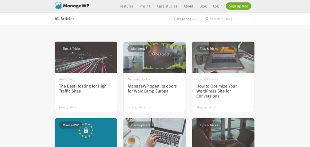 WordPress Blogs You Should Follow - ManageWP