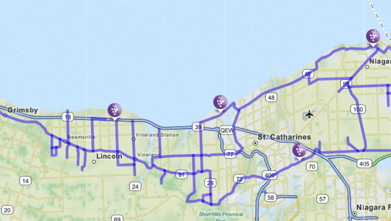 Maps Maker Pro Example of Routes