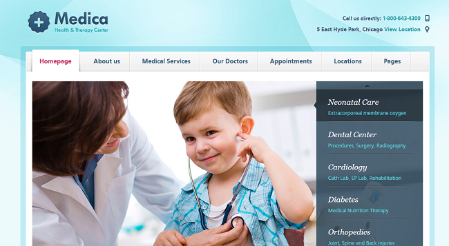 Medica WordPress Theme