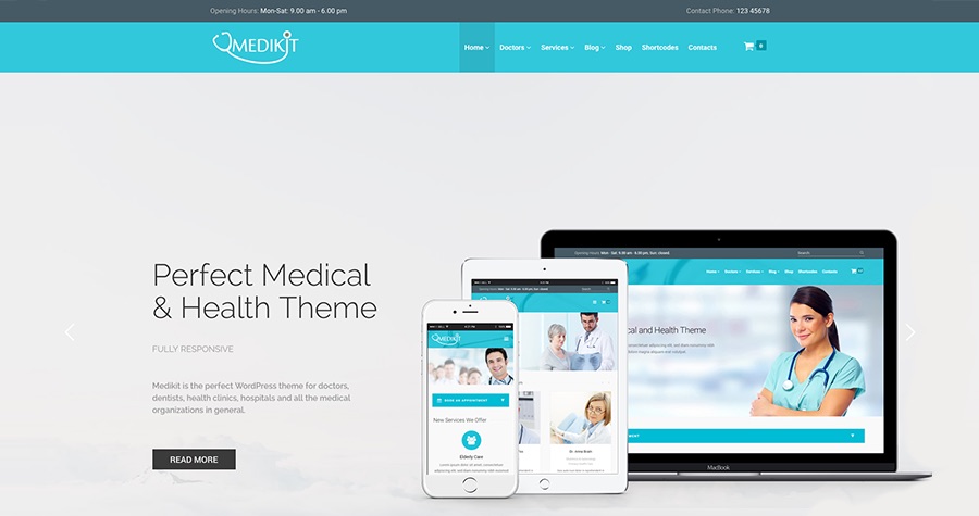 Medikit - Health & Medical WordPress