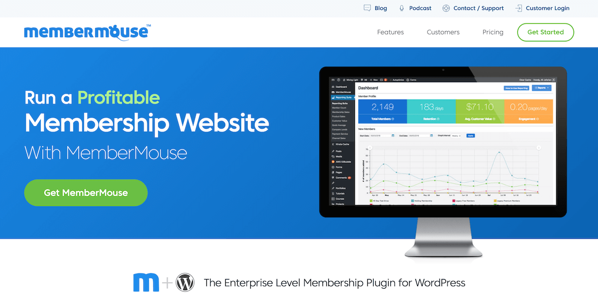 MemberMouse WordPress Plugin