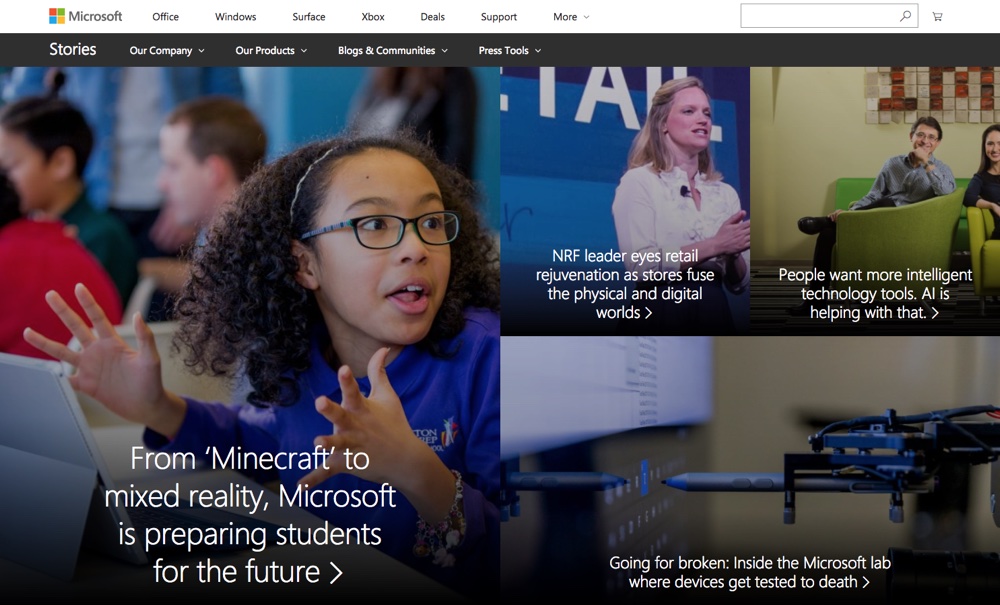 Big Name Brands That Use WordPress: Microsoft News