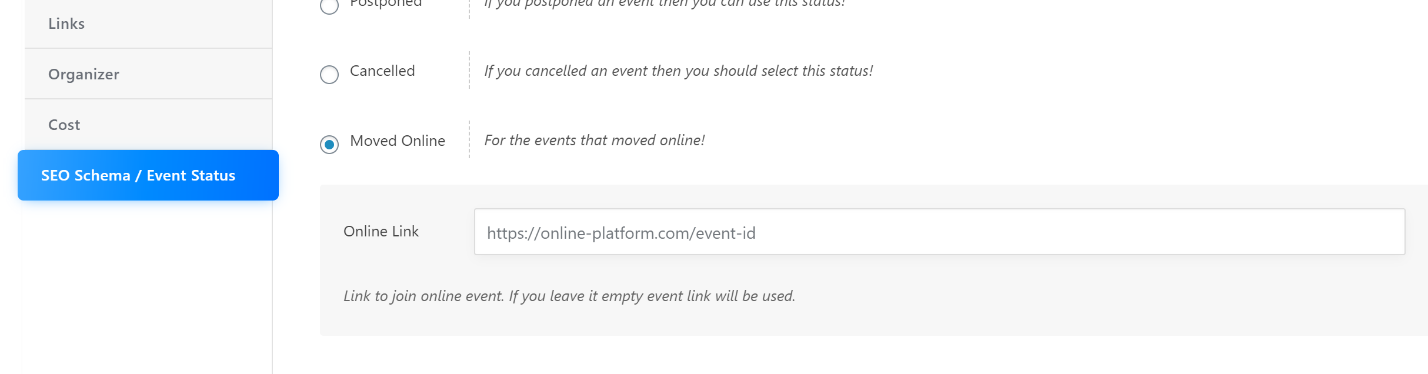 Modern Event Calendar