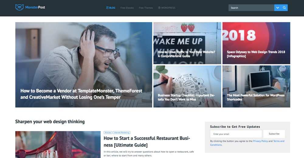 WordPress Blogs You Should Follow - MonsterPost