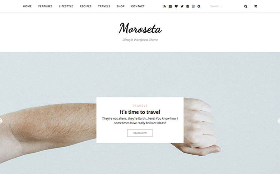 Moroseta Travel Blog WordPress Theme