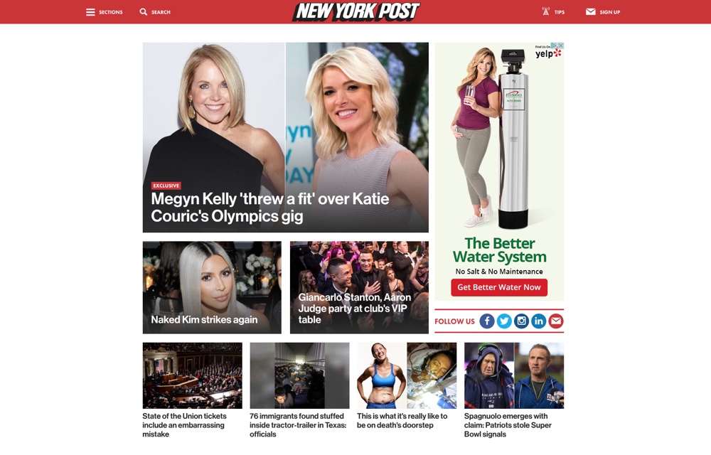 Big Name Brands That Use WordPress: New York Post
