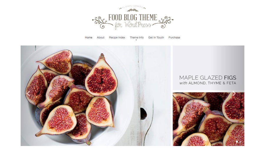 Food Blogger Nimbus WordPress Theme