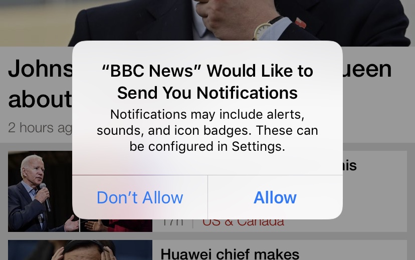 Push Notification Opt-in