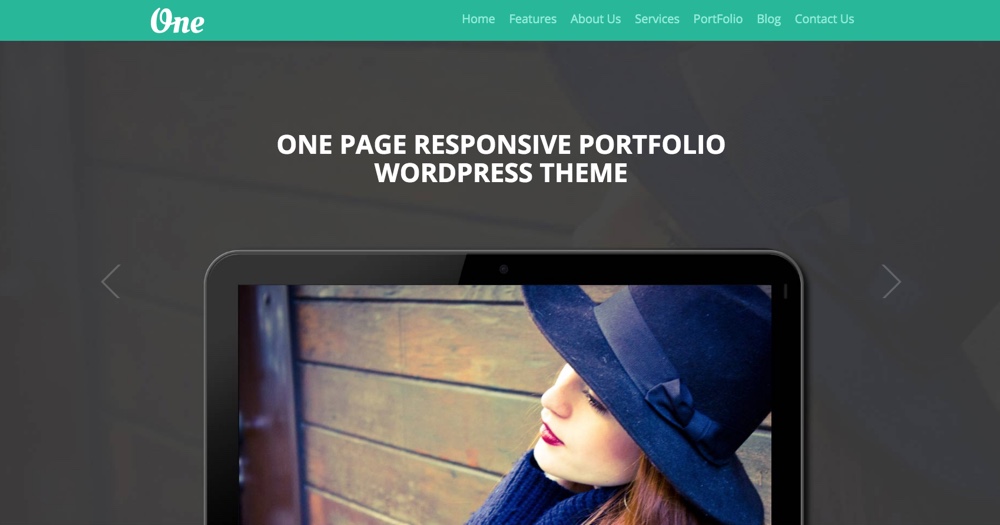 OnePager WordPress Theme