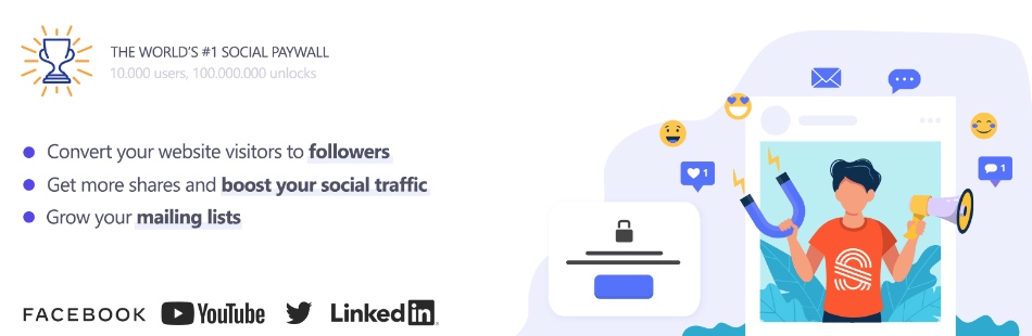 OnePress Social Locker