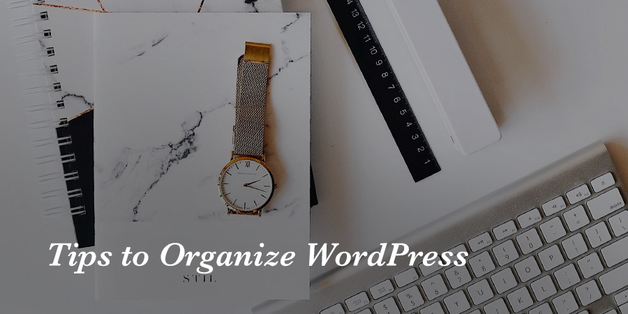 Tips To Better Organize Your WordPress Website