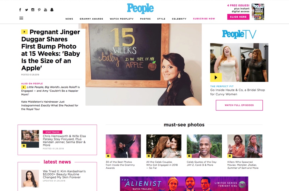 Big Name Brands That Use WordPress: People Magazine
