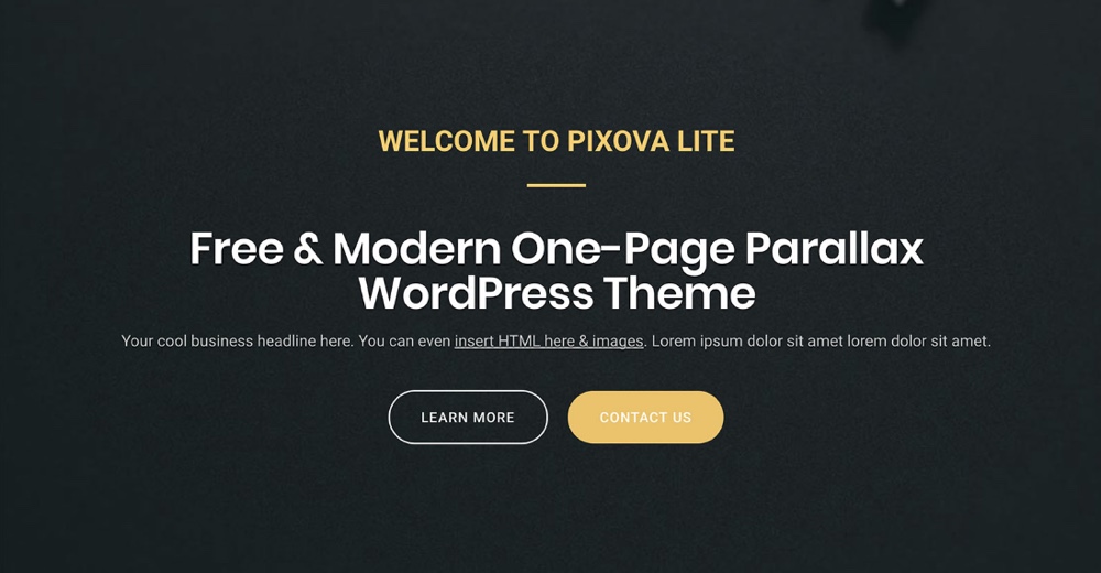 Pixova Lite Free WordPress Theme