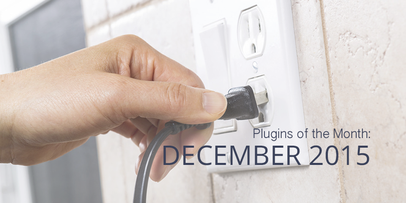 WordPress Plugins Of The Month: December 2015