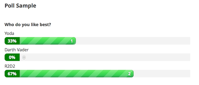 Gravity Forms: Poll Results