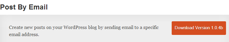 Posts By Email Free WordPress Plugin