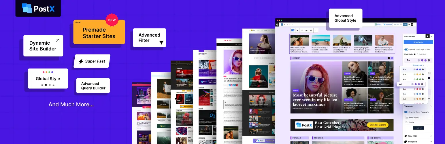 PostX WordPress plugin
