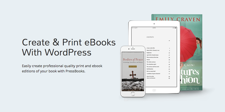 Create and Publish Books with WordPress & PressBooks