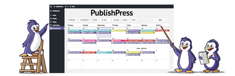 PublishPress: calendario editorial