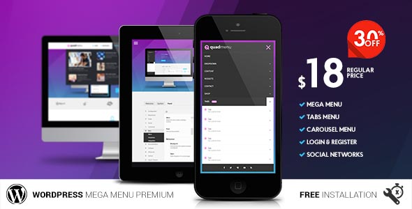 QuadMenu Premium WordPress Plugin