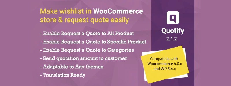 Quotify - WooCommerce Request a Quote