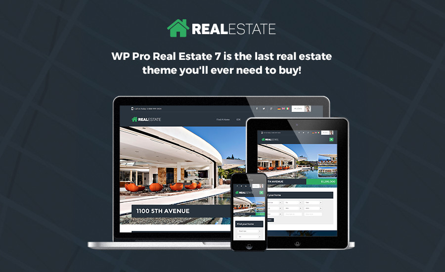 Real Estate 7 - Real Estate WordPress Theme