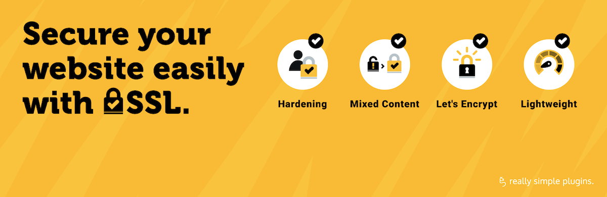 Really Simple SSL Free WordPress Plugin with Let's Encrypt Integration