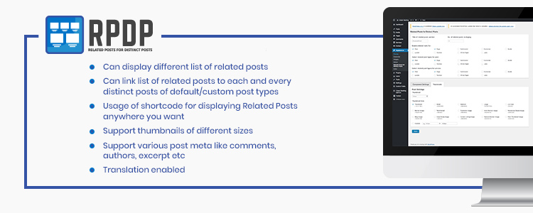 Related Posts for Distinct Posts Premium WordPress Plugin