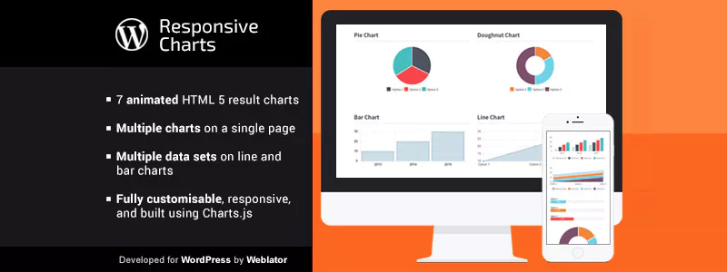 WordPress Responsive Charts