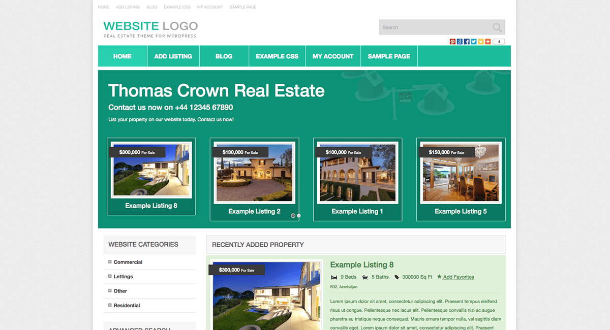 responsive-real-esate-premiumpress-real-estate-wordpress-theme