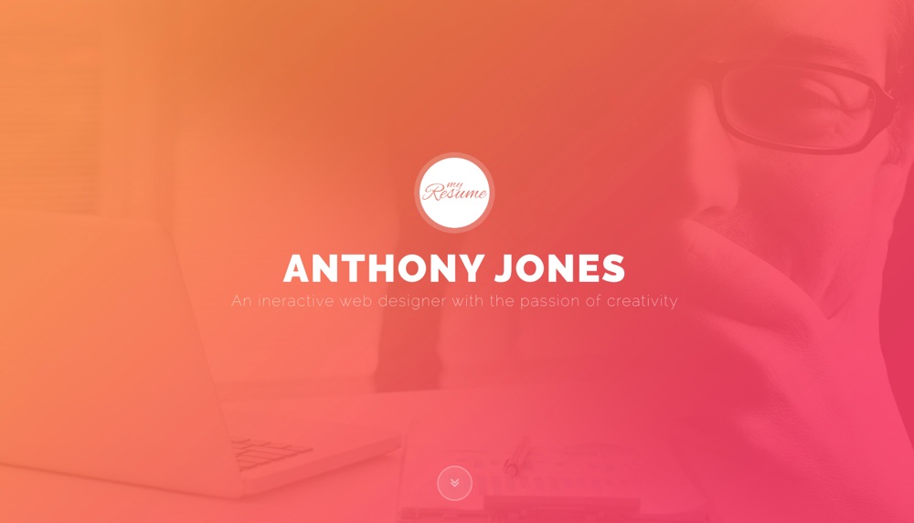 ResumeX - Multipurpose Resume & One Page Portfolio