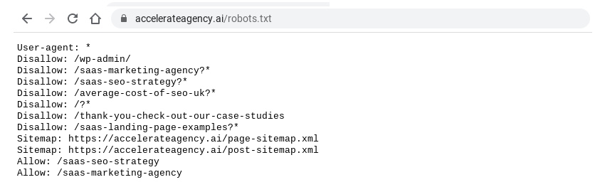 Robots.txt File