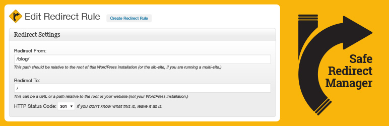 Safe Redirect Manager Plugin