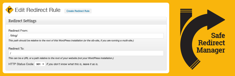 Safe Redirect Manager Plugin