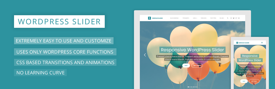 Serious Slider Free WordPress Plugin
