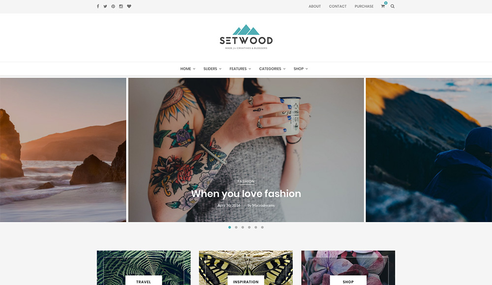 Setwood eCommerce WordPress Theme