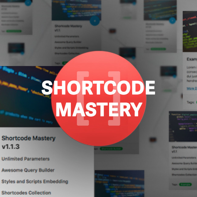 Shortcode Mastery Shortcode Creator WordPress Plugin - WPExplorer