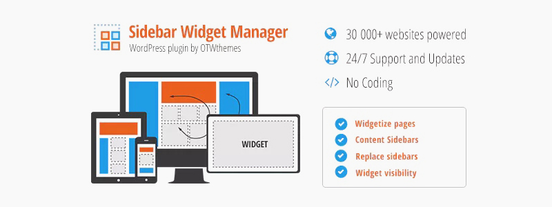 Sidebar & Widget Manager for WordPress